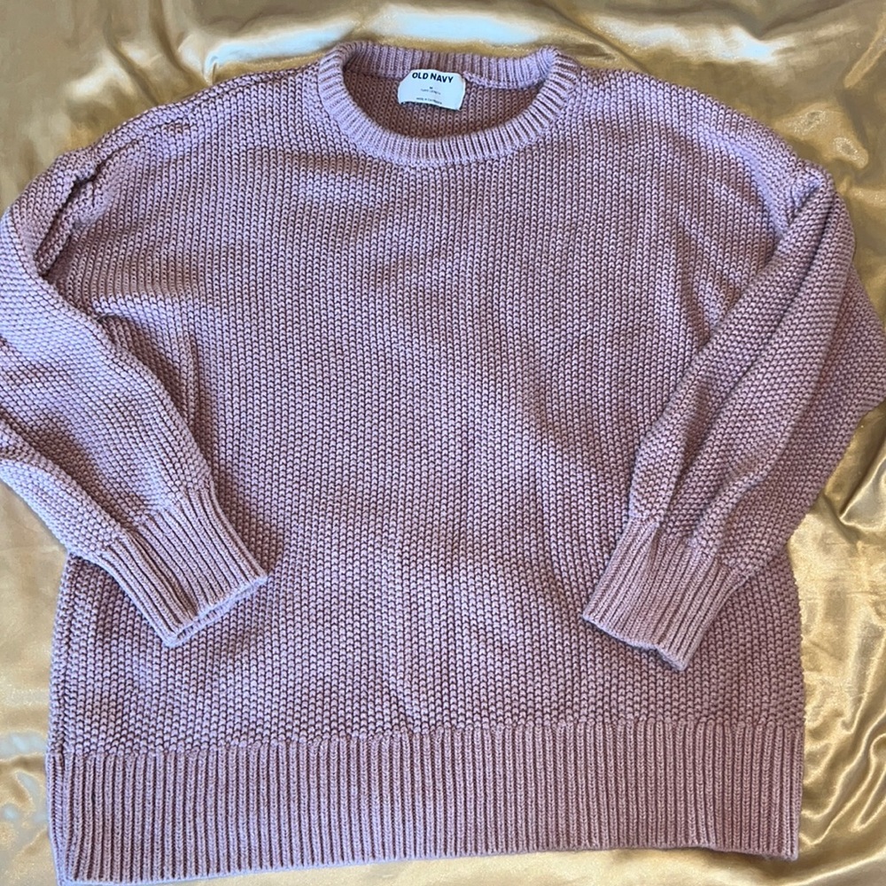 Old navy sweater, lightly worn